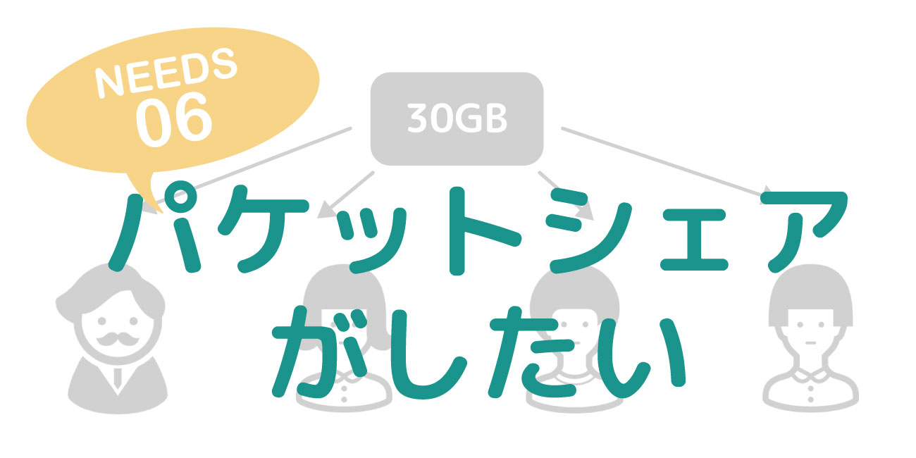 ニーズ別おすすめ格安SIM6