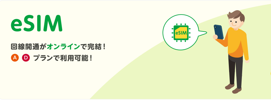 mineoのesimのイメージ